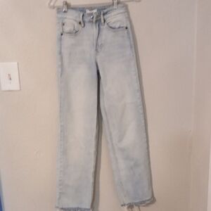 Oat New York‎ Blue Straight Leg Jeans Vintage Style